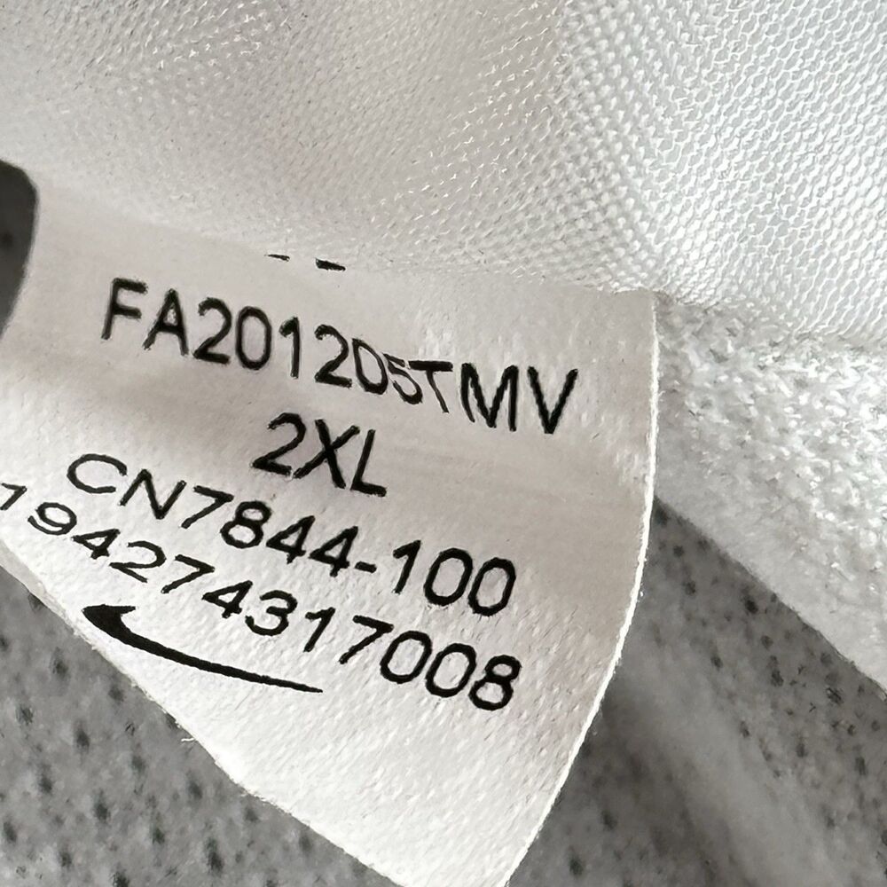 NIKE Sz XXL GEORGIA BULLDOGS  Mens On-Field Polo Shirt White Dri-FIT Performance - Picture 10 of 12